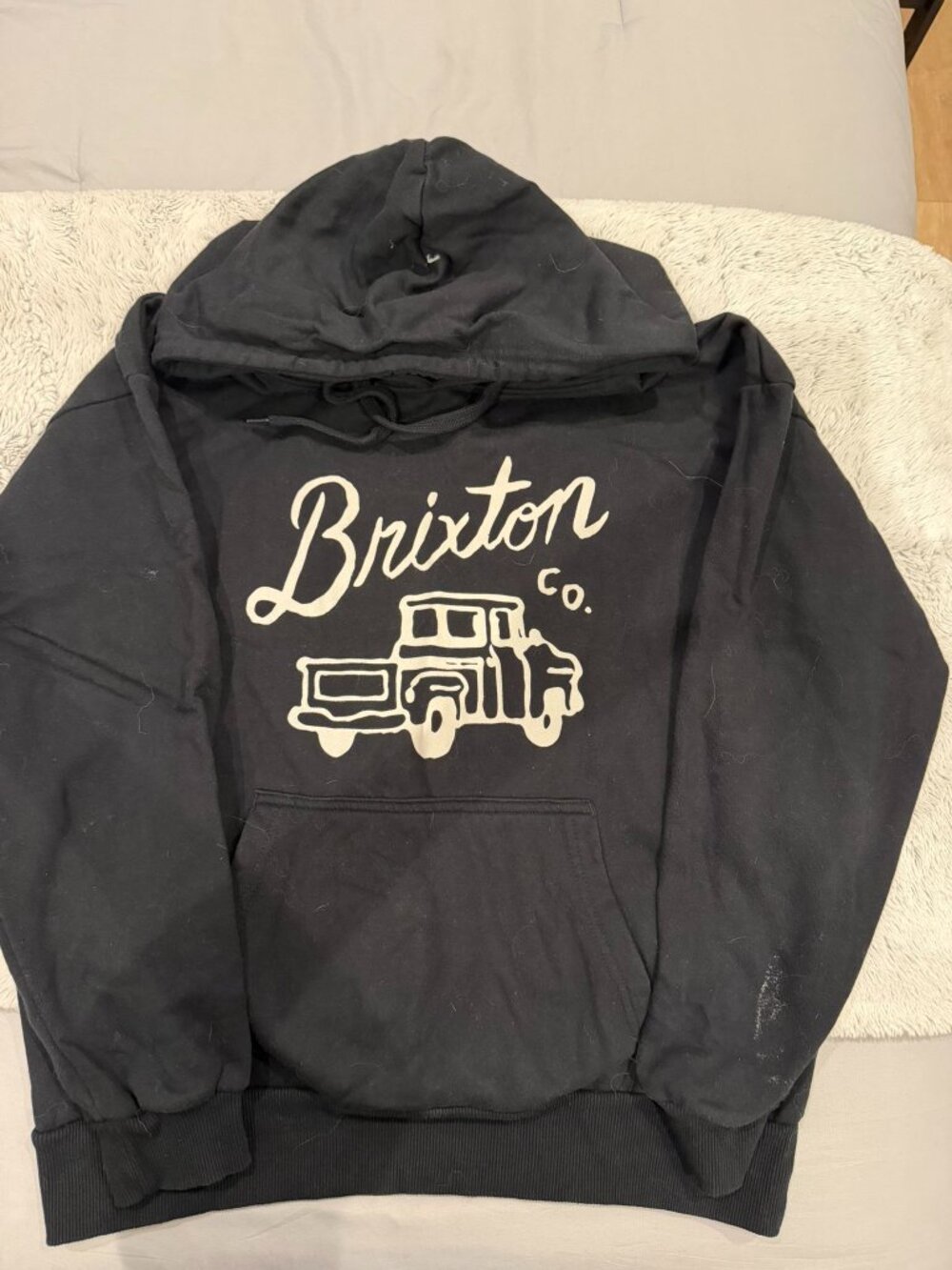 Black Brixton Hoodie